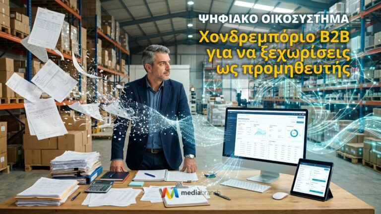 Ψηφιακό Οικοσύστημα: Χονδρεμπόριο B2B για να ξεχωρίσεις ως προμηθευτής